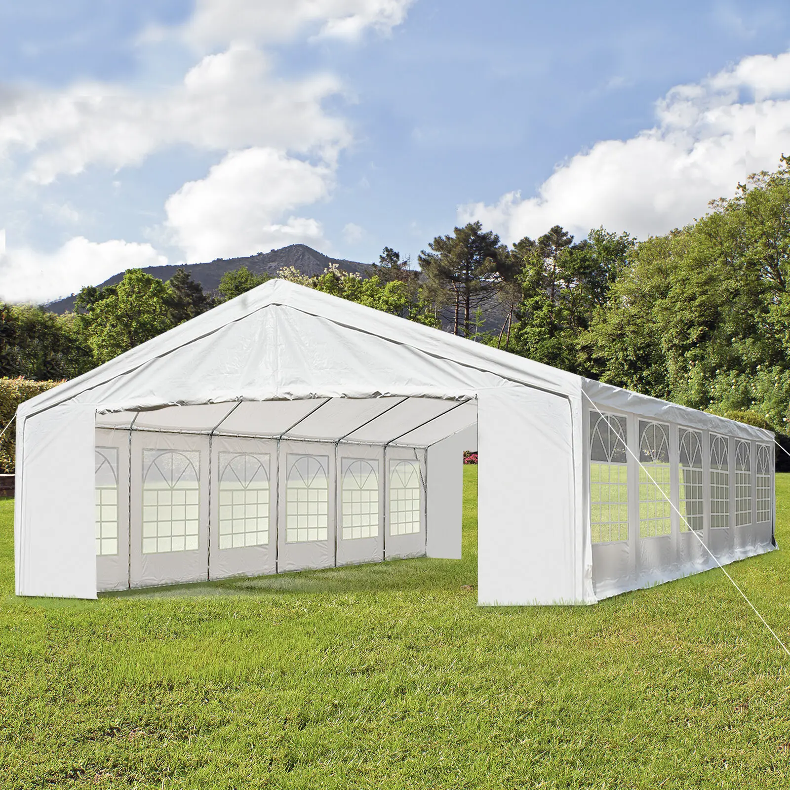 

STLF20' X 40' Upgraded Galvanized Heavy Duty PVC Party Tent Canopy Shelter with Removable Window Walls PVC Wedding Tent