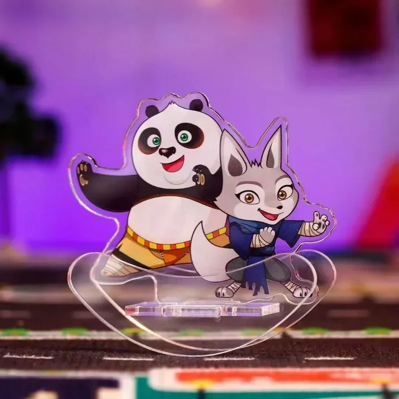 Kung Fu Panda 4, mini zabawka Po Animal Tumbler Zabawki dla dzieci Kubek dla lalek Zabawki na wypełniacz Ulubione przyjęcie urodzinowe