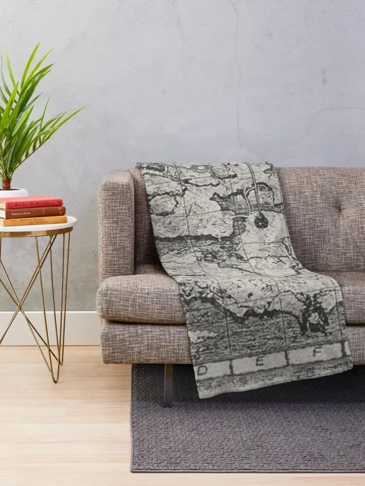 Shadow of the Colossus map Throw Blanket Luxury Thermals For Travel Sofa Plush Blankets