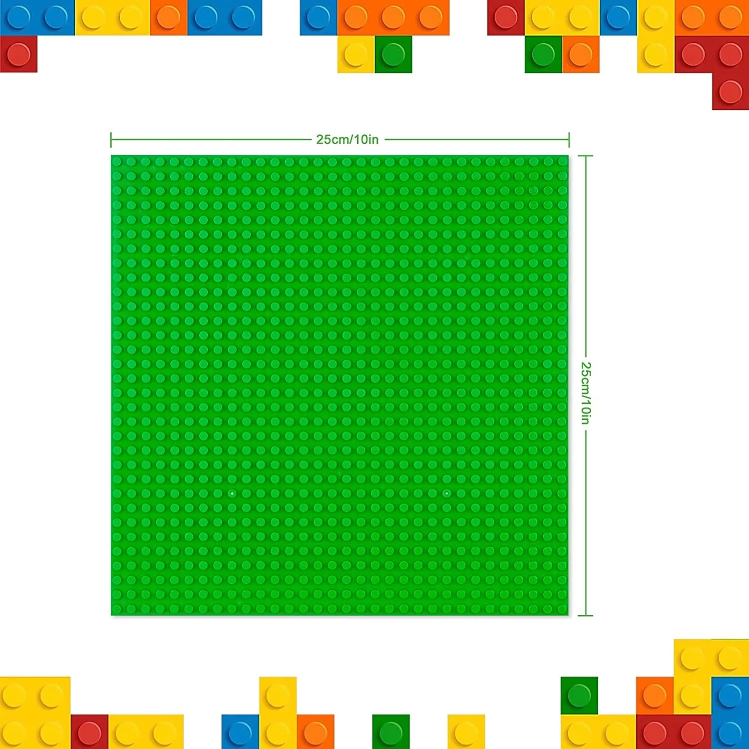 32x32 Noppen Plastik-Bausteine Grundplatten Figuren Stadt Klassisches Spielzeug Bausatz Einfarbige Basisplatten Zubehör – Detail 11