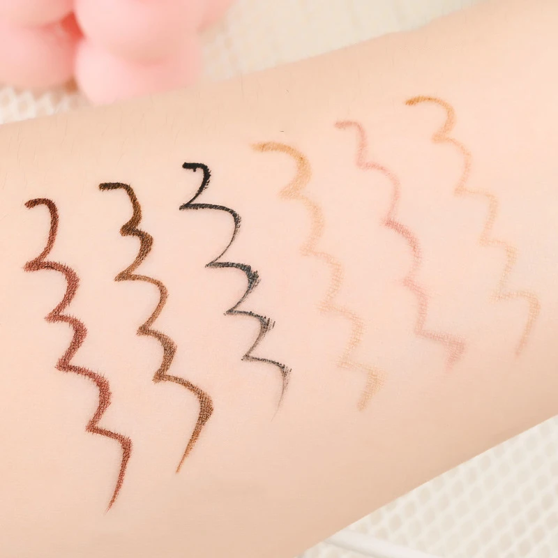 Penna per Eyeliner liquido ultrasottile matita per Eyeliner nera impermeabile ad asciugatura rapida a lunga durata strumenti per cosmetici di bellezza per donne senza sbavature