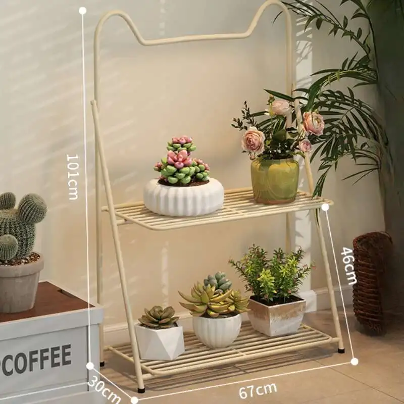 

Simple Aesthetics Flower Stand Party Organizer Tiered Universal Outdoor Art Flowers Stand Design Planten Rek Balcony Furniture