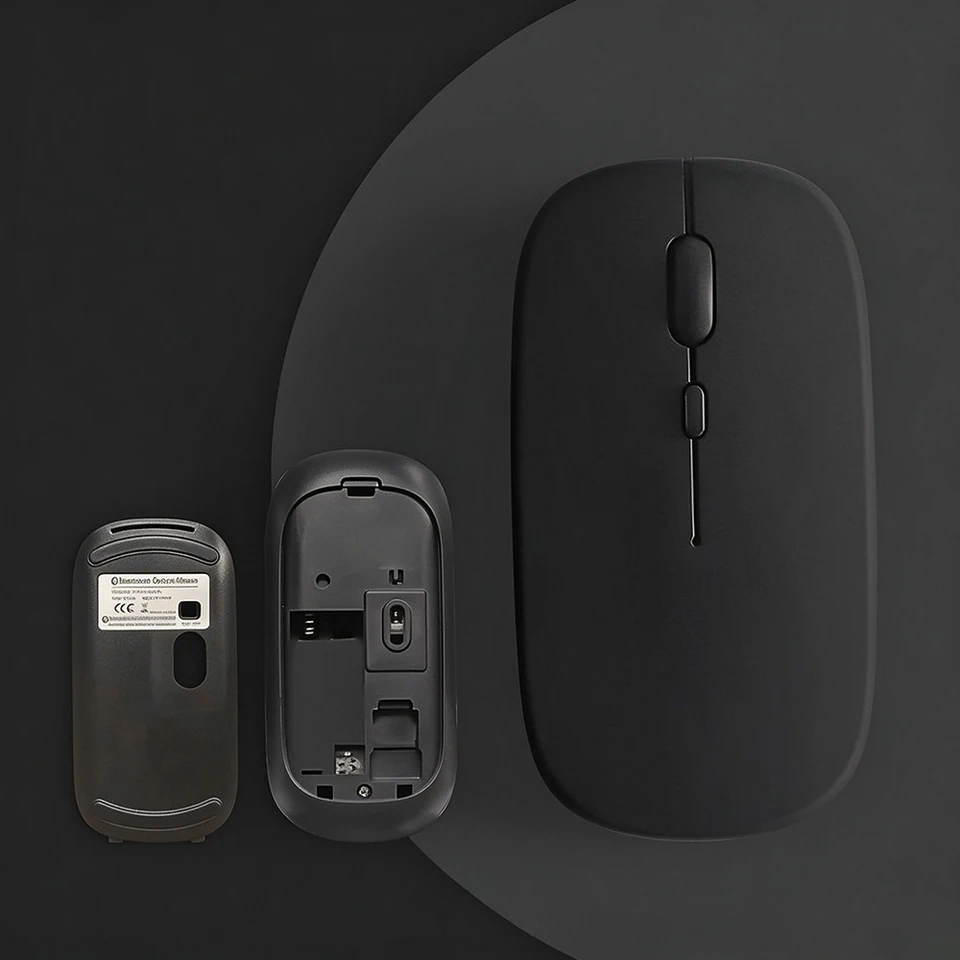 Silent Bluetooth Mouse Marcaron Computer Laptop Optical Mouse Wireless for iPad Samsung Tablet Universal Mice Noiseless, image 20