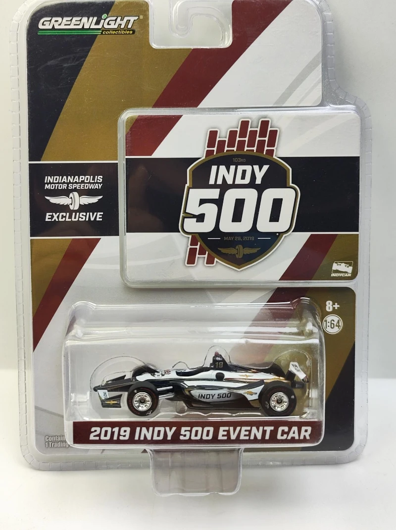 

1:64 2019 INDY 500 EVENT CAR High Simulation Diecast Car Metal Alloy Model Car kids toys collection gifts W247