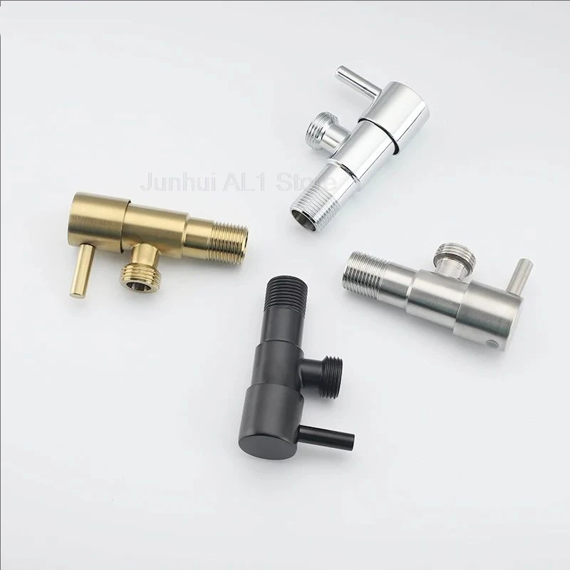 

4-точечный интерфейс 20 мм, практичный контроль уровня воды, угловой клапан сиденья унитаза, универсальный кухонный переключатель для туалета, запорный клапан для воды B1