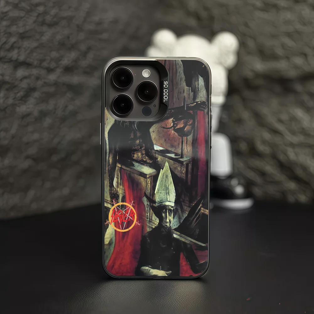 حافظة هاتف باند S-Slayer لهاتف آيفون 12 11 13 14 15 16 17 ماكس برو بلس غطاء حماية صغير IMD ملون #5