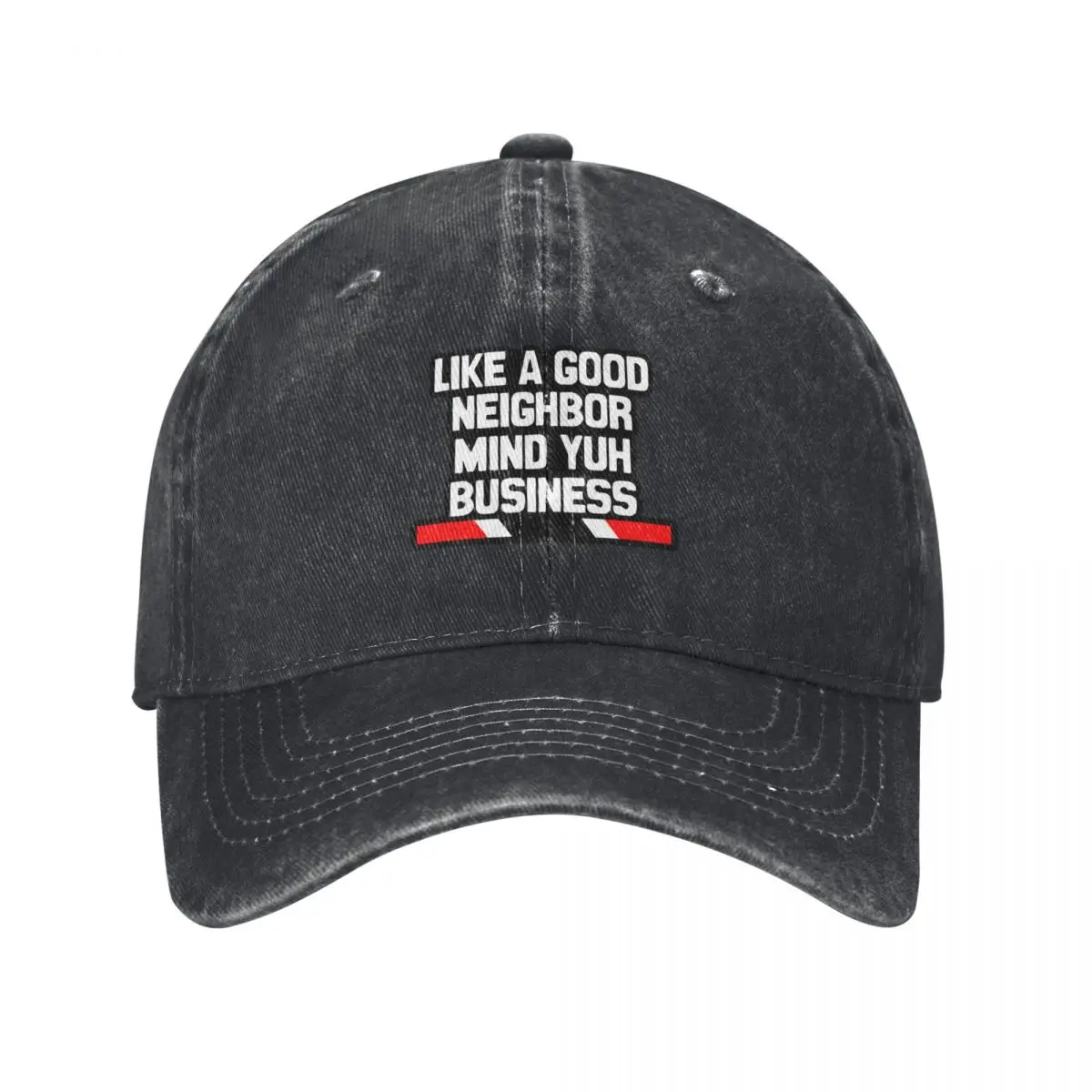 Like A Good Neighbor Mind Your Business - Trinidad Slang Trinidad And Tobago Baseball Cap Hip Hop Caps Male Women's