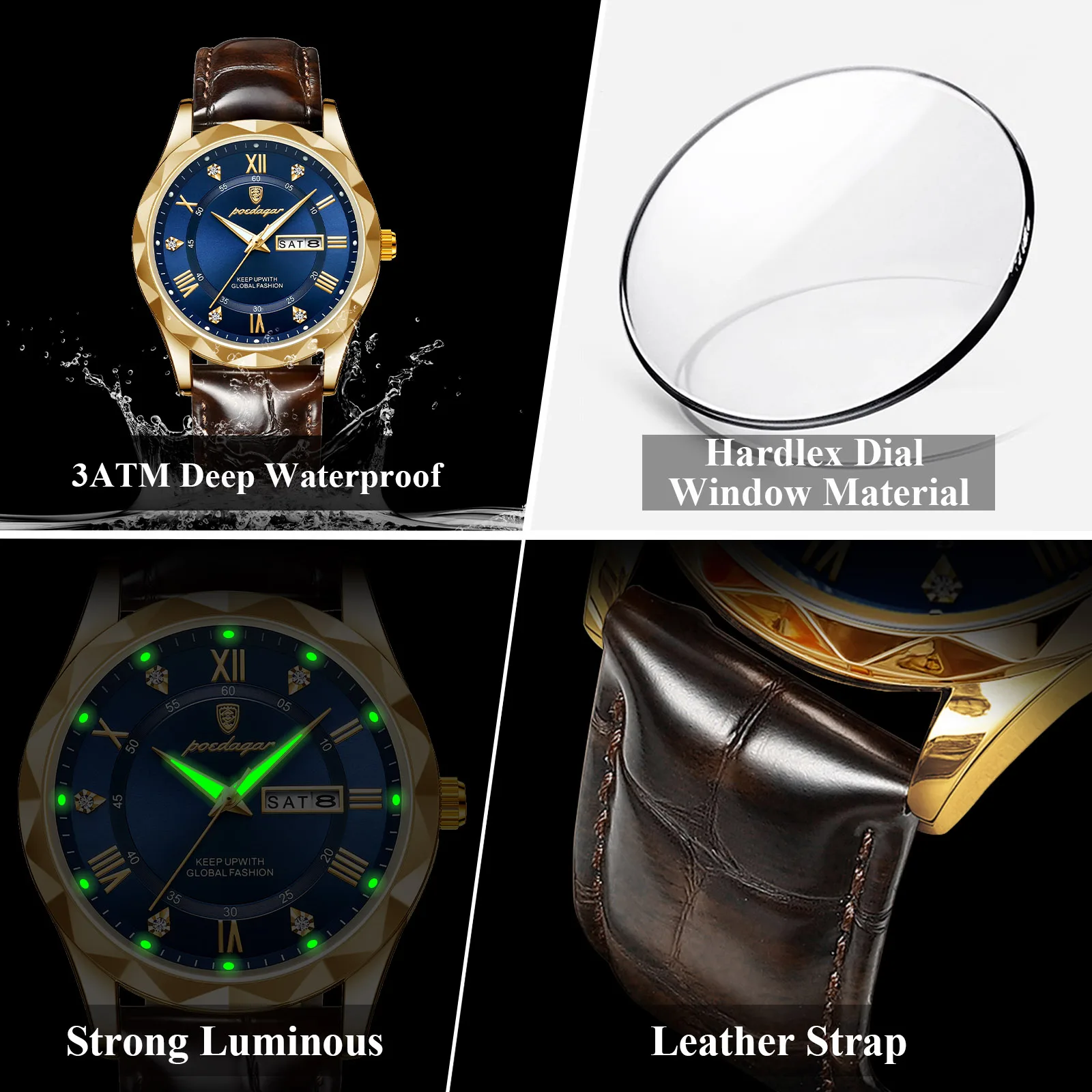 POEDAGAR Üst Düzey Moda Erkek  - Luxury Watch Audemars Piguet incelemesi ve fiyatı