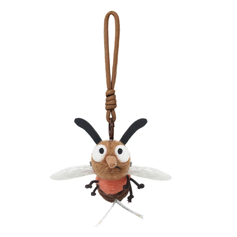 Creatieve Mosquito Bee Kakkerlak Insect Serie Knuffel Grappig Knuffeldier Pop Zacht Honingbij Speelgoed Plushie Uniek Grappig Cadeau