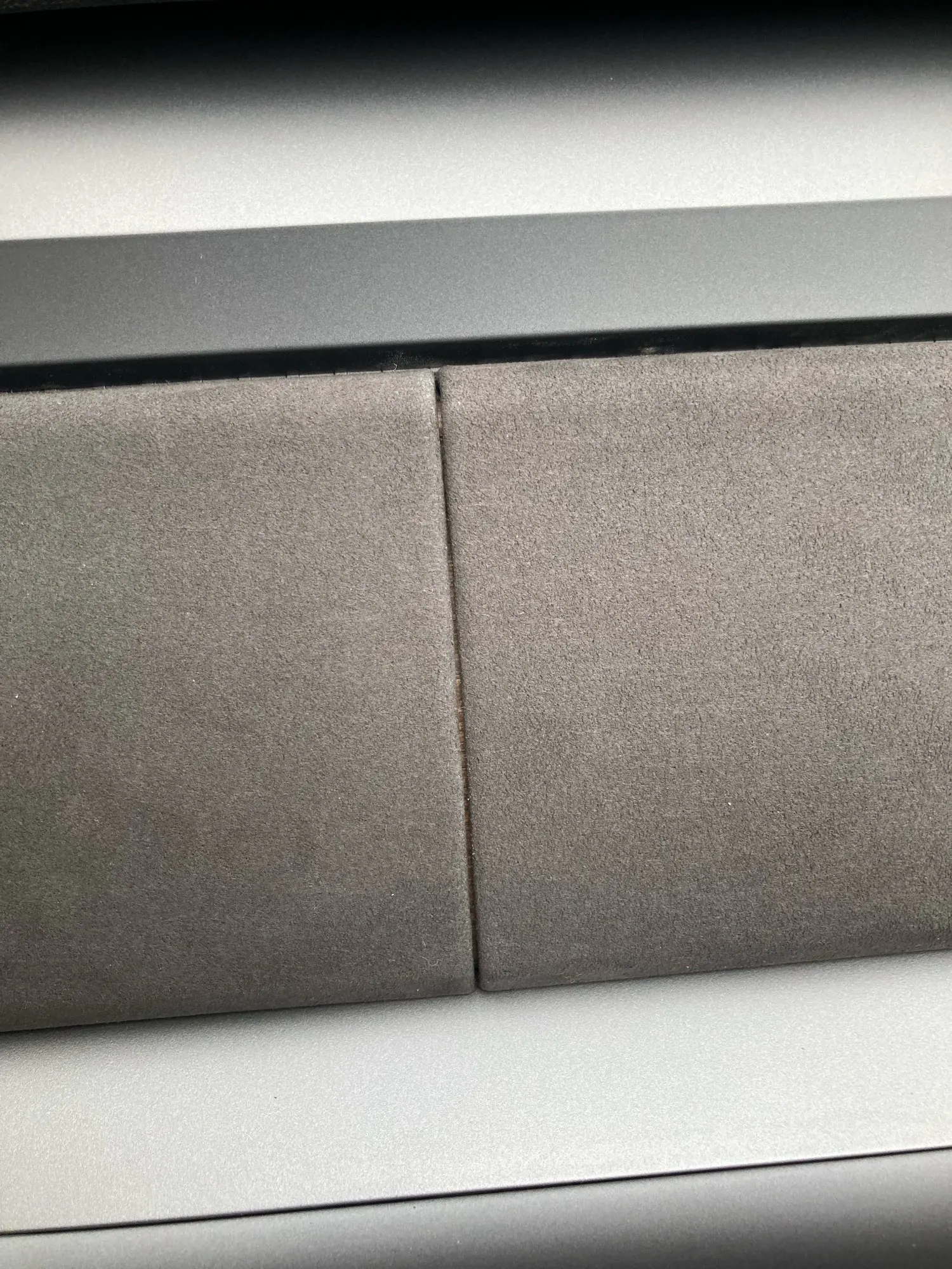 زخارف من جلد الغزال لطراز تسلا 3/Y الديكور الداخلي-ديكور لوحة القيادة غطاء لوحة لاصقة وملصق تعديل الخشب للباب #2