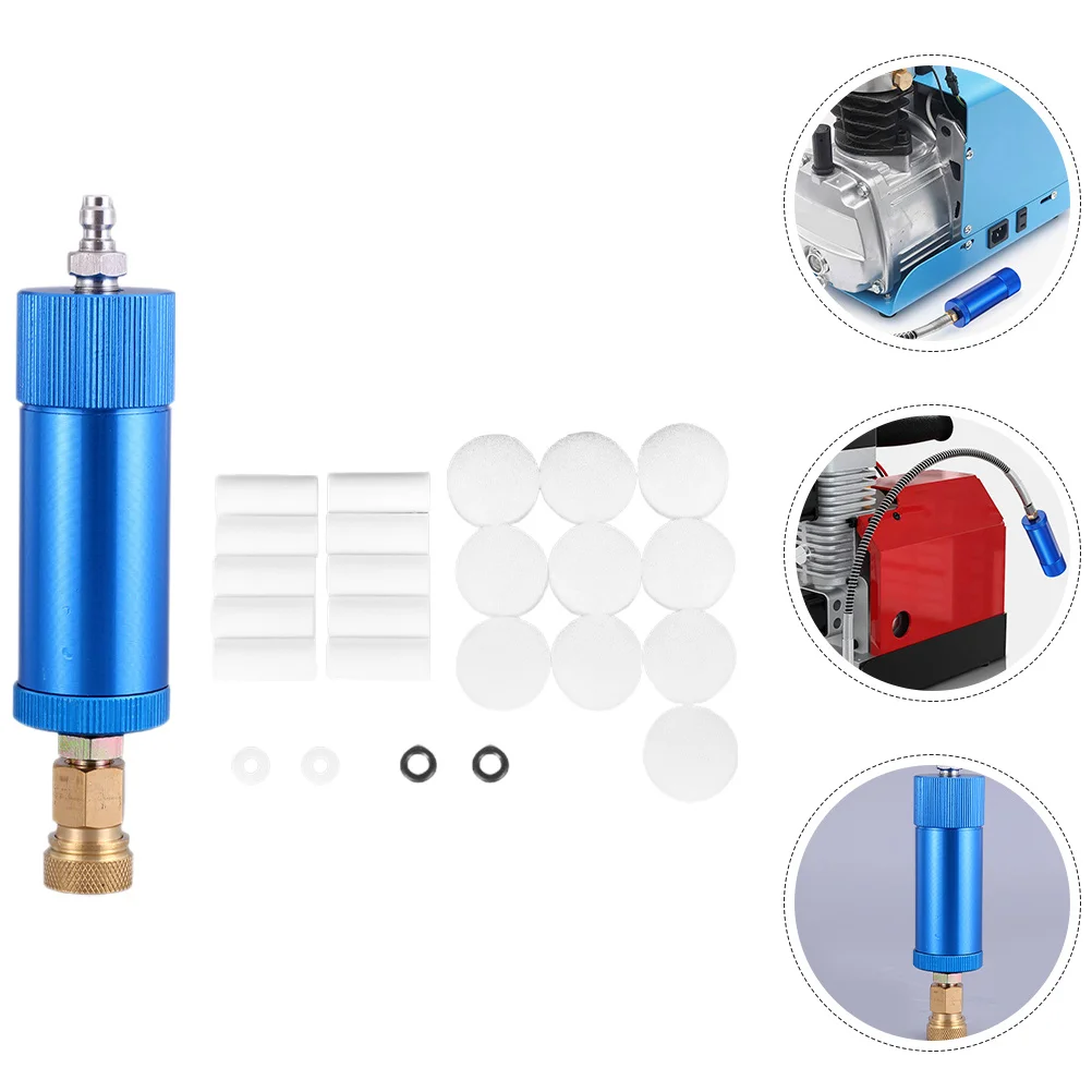 

10pcs High Pressure Air Pump Oil Water 30Mpa Double Layer Filtration Alloy Aluminum Compressor Filter Tool Air Compressor