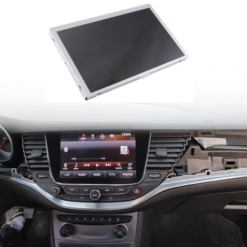 

LQ080Y5DZ10 LQ080Y5DZ06 металлический экран для Opel Astra K автомобильный DVD GPS-навигатор для автомобиля