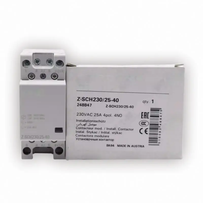 

Brand New Original Z-SCH230/25-40 Intermediate Relay for Construction in Stock