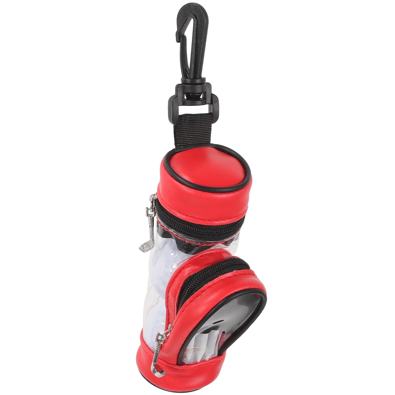 

Compact Golf Ball Bag Reusable Waterproof Material Hangable on Golf Pole Or Waist Convenient Outdoor Carry Ball Storage Solution