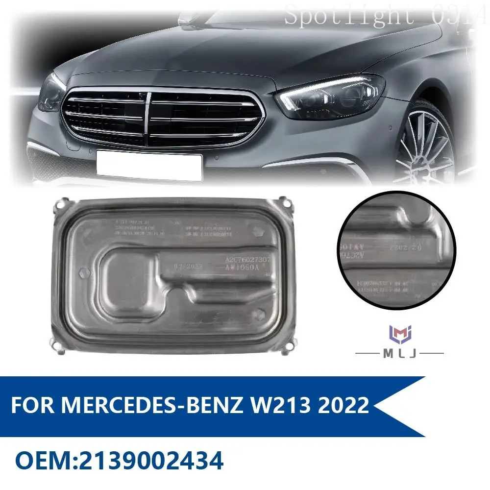 

A2139002434 For Mercedes-Benz E-Class W213 2022+ Headlight DRL Light Control Ballast Computer Module 2139002434 Car Accessories
