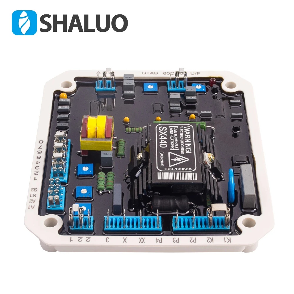 2023 SX460 AVR Generator Automatic Voltage Regulator Stabilizer SX440 AS440 Excitation Control Module Brushless Generator Parts