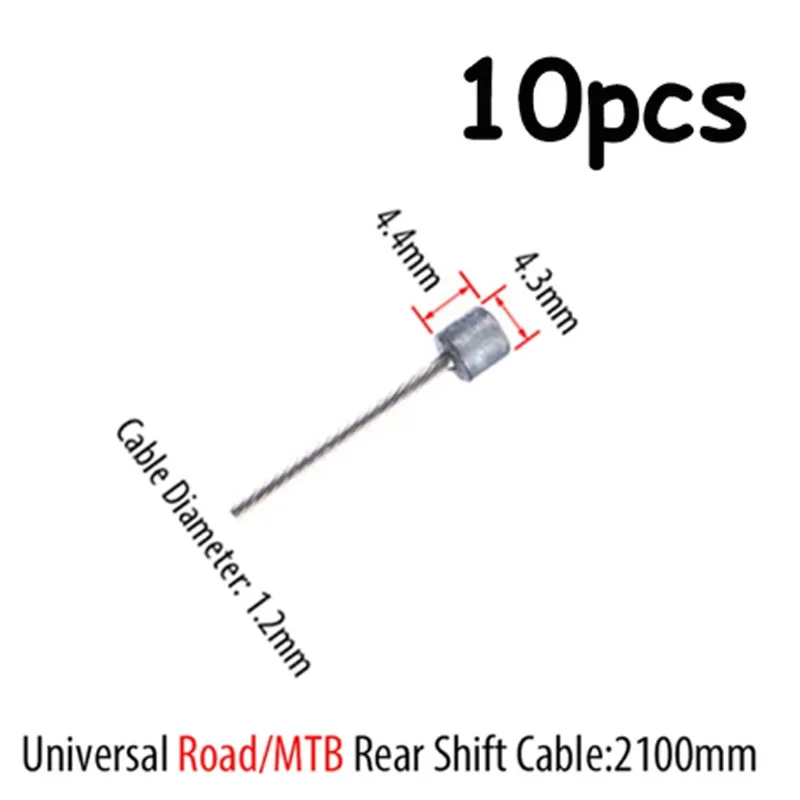 5/10PC Fiets Remmen Lijn Road Mountainbike Remkabel Universele Fiets Shift Kabel Duurzaam Road MTB rem Shift Draad