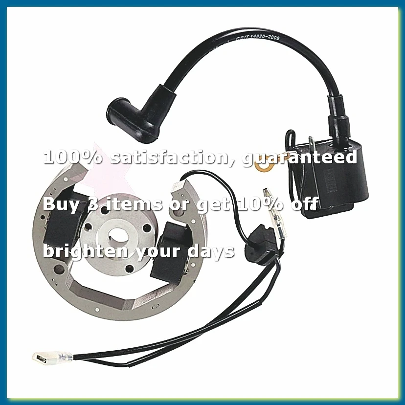 Ignition Coil Stator Rotor Flywheel Kit for 50 SX 50cc Pro Senior Junior JR SX50 Adventure