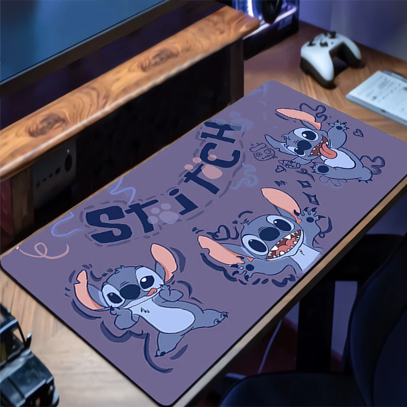 Mouse pad ponto lockedge grande kawaii bloqueio borda acessórios de jogos computador gamer teclado mouse tapete mesa mousepad para presente