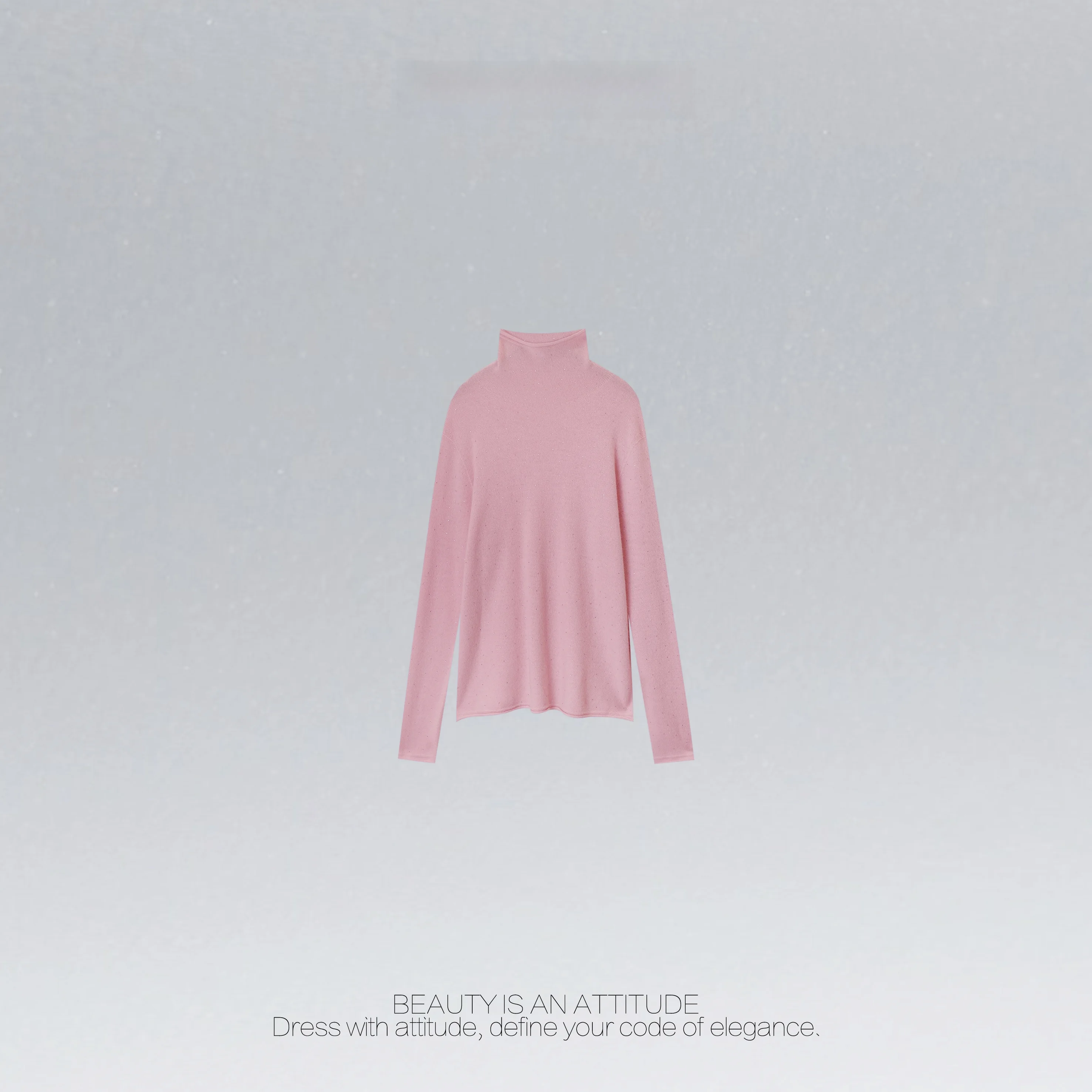 

Женский шерстяной свитер-базовый слой из смесовой ткани, с воротником-стойкой, вязаный, простой, повседневный, для весеннего сезона, модный