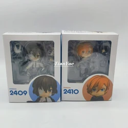 Anime Bungo Stray Dogs Orange Rouge OR Osamu Dazai 2409 Chuya Nakahara 2410 Articulated Action Figure Model Toy 10cm