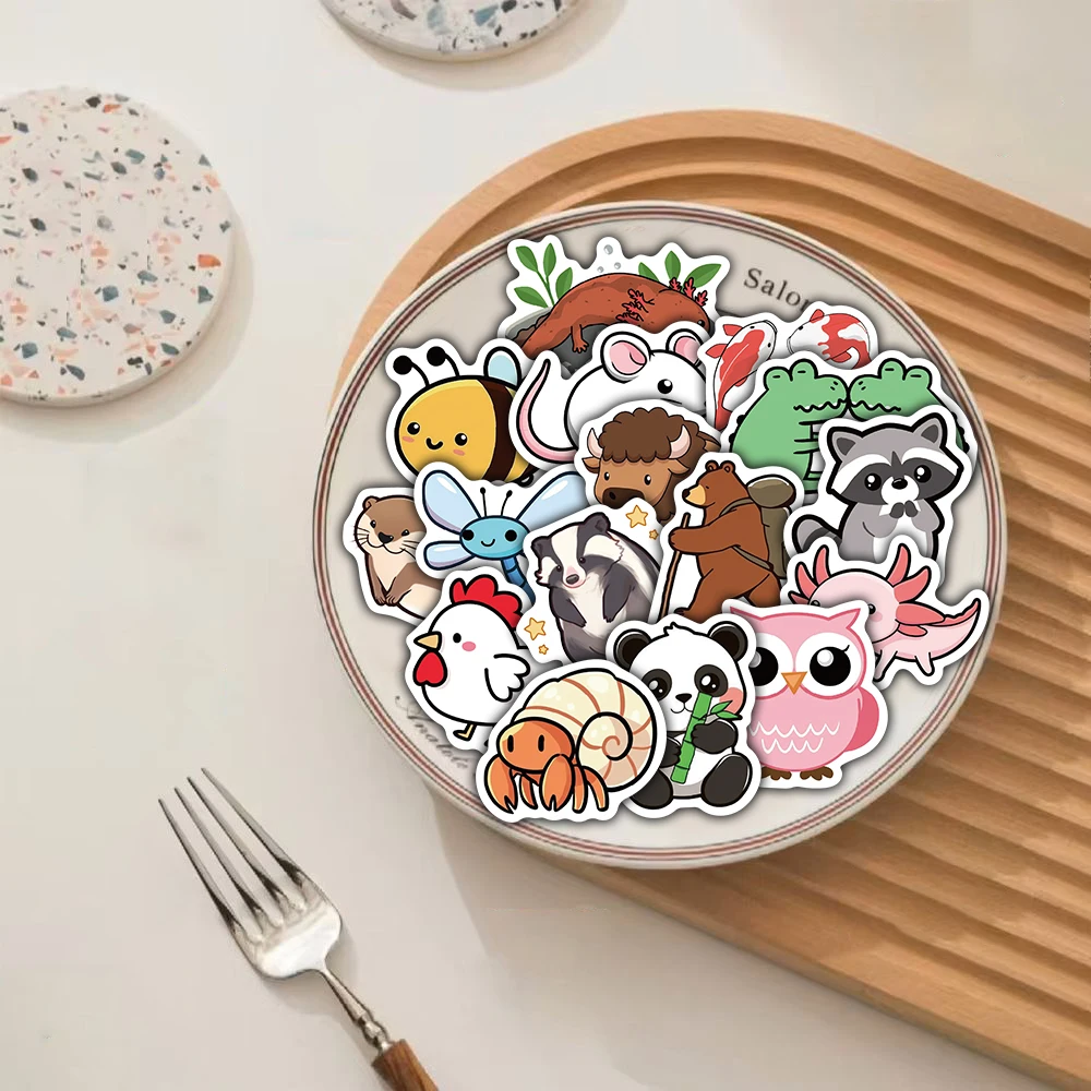 100/200PCS Tier 2 Aufkleber Notebook Retro Cartoon Gitarre Laptop Koffer Gepäck Notebook Mehr Wasserdicht Landschaft Aufkleber ﻿ – Detail 2