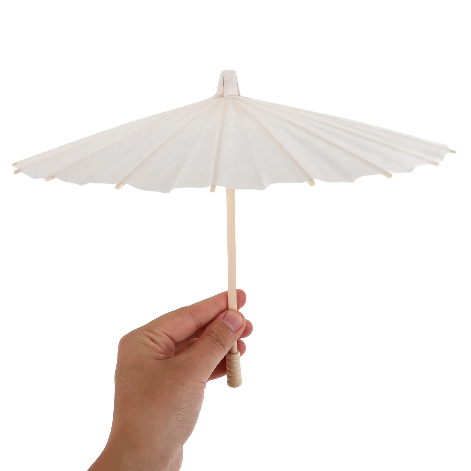 2Pcs Blank Oil Paper Umbrella DIY Paper Umbrellas for Decoration Photography Prop Festival Wedding Bridal Party Handcraft