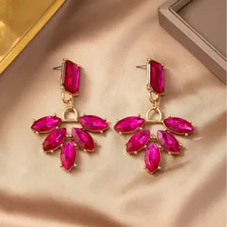 Geometric Earrings For Women Simple Temperament Personality Design Ear Accessories Holiday Party Gift Fashion Jewelry CE286
