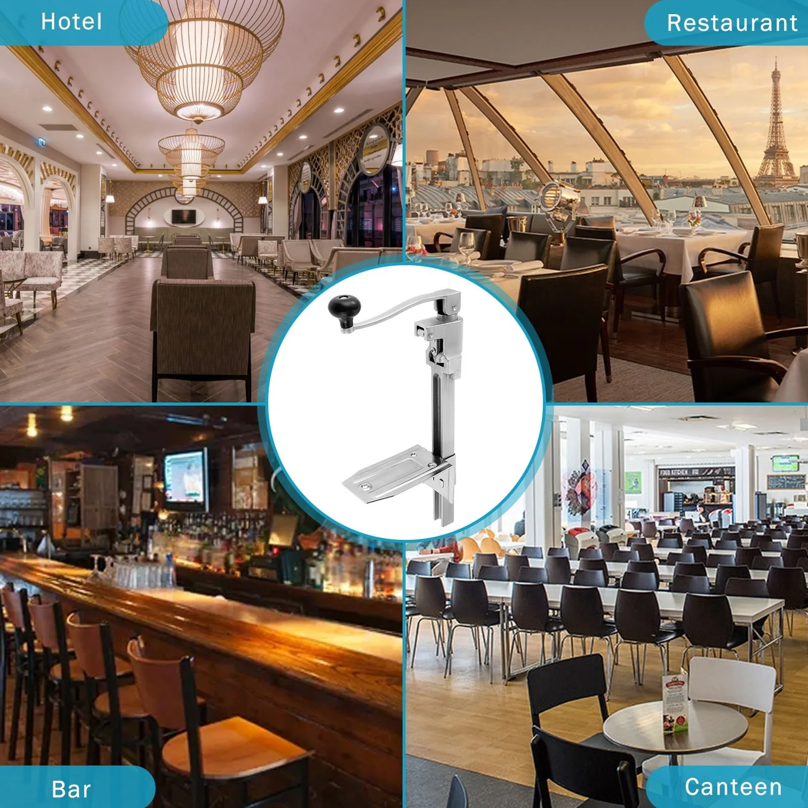 

Инструмент для открытия банки Открывалка для консервных банок Настольный небольшой сверхмощный с завинчивающимся основанием Инструмент для открытия консервных банок из железа и стали для кухонной столовой