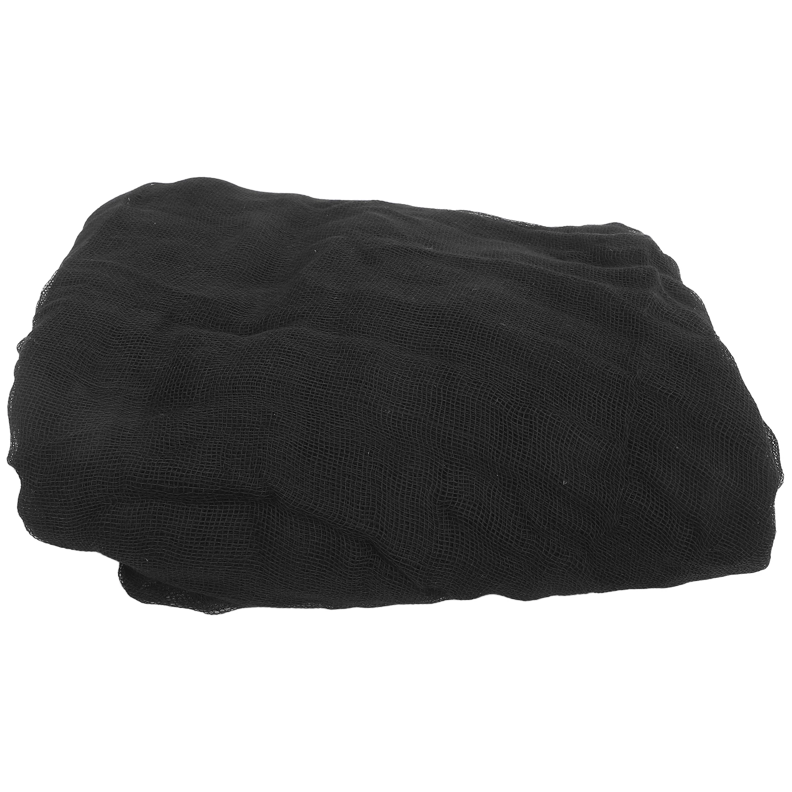 

300x160cm Black Gauze Halloween Party Decoration Reusable Scary Cloth for Doorway Hall Shower Curtains Porch DeckHaunted House