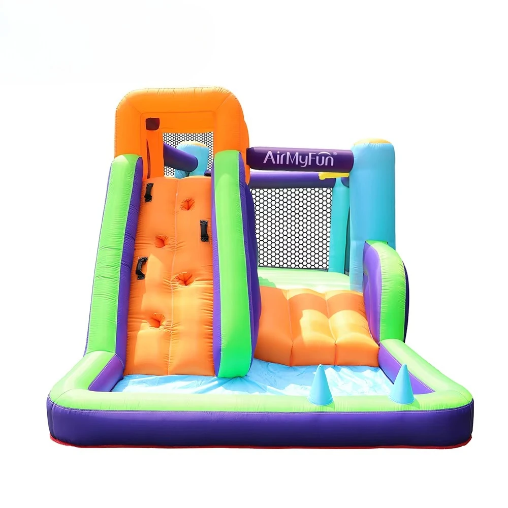 Hot Koop Kleine Springkussen Kasteel voor Kinderen Springkussen Opblaasbaar Stuiterend Springkasteel Springkasteel Met Blower