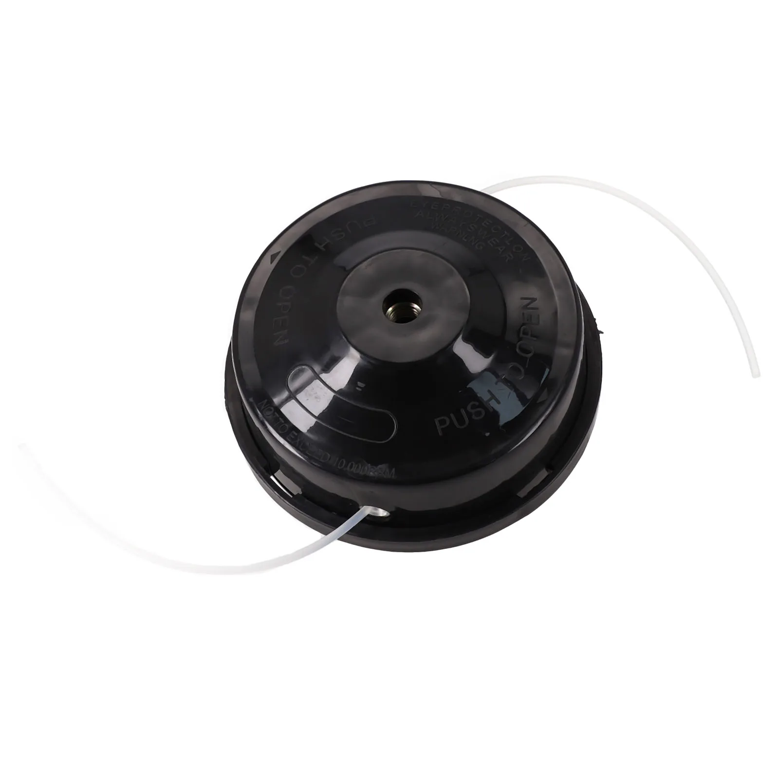 Hardened Plastic Brush Cutter Head Grass Trimmer Head Garden Cutter for Lawn Mower Parts Grass Machinery Tools 12.5*4cm