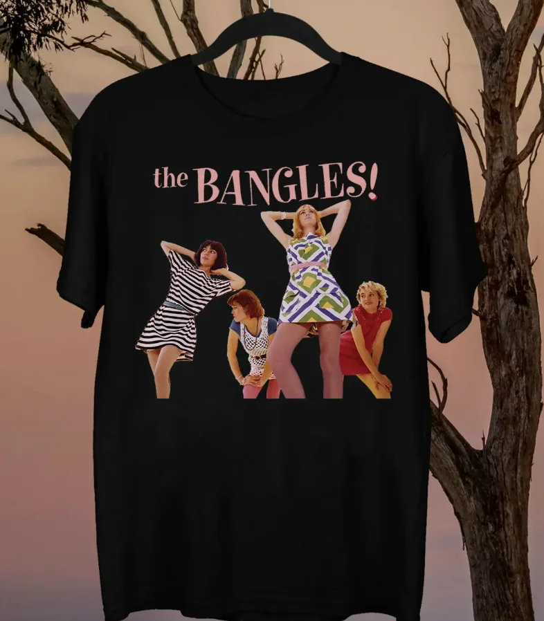 

The Bangles Member T Shirt Black All Size S M L 23XL