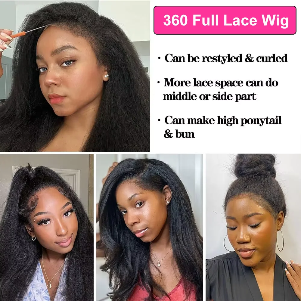 30 34 بوصة شفافة 13x4 13x6 الدانتيل الباروكة الأمامية قبل قطعها غريب مستقيم 360 الدانتيل أمامي شعر الإنسان غلويليس شعر مستعار للنساء #3