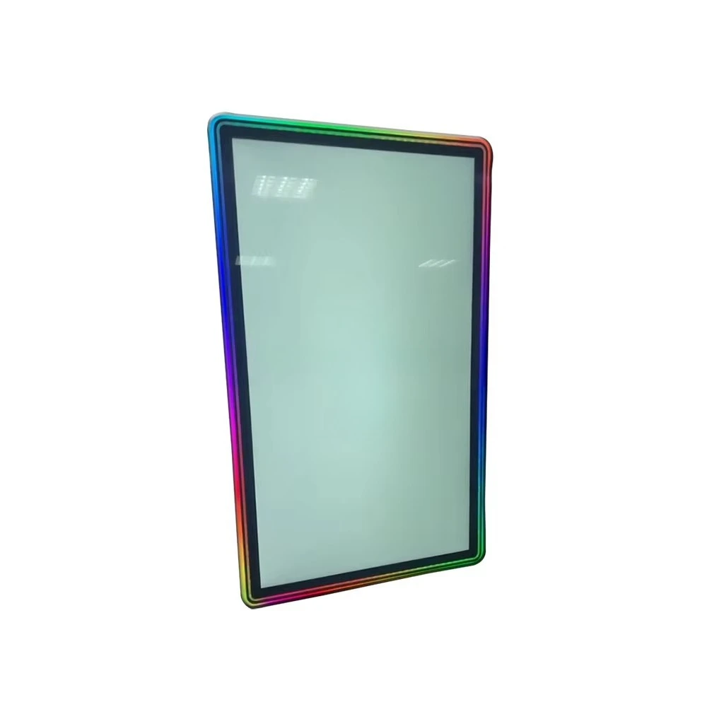 Monitor con Pantalla Táctil Capacitiva KR27 con Marco de Diodos Emisores de Luz de 24, 27, 32 y 43 Pulgadas con 3m o ELO