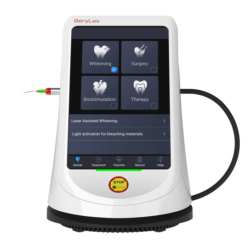 Berylas Diode with Three Wavelength 450nm 650nm 980nm for Oral Soft TissueTreatment fast shipping