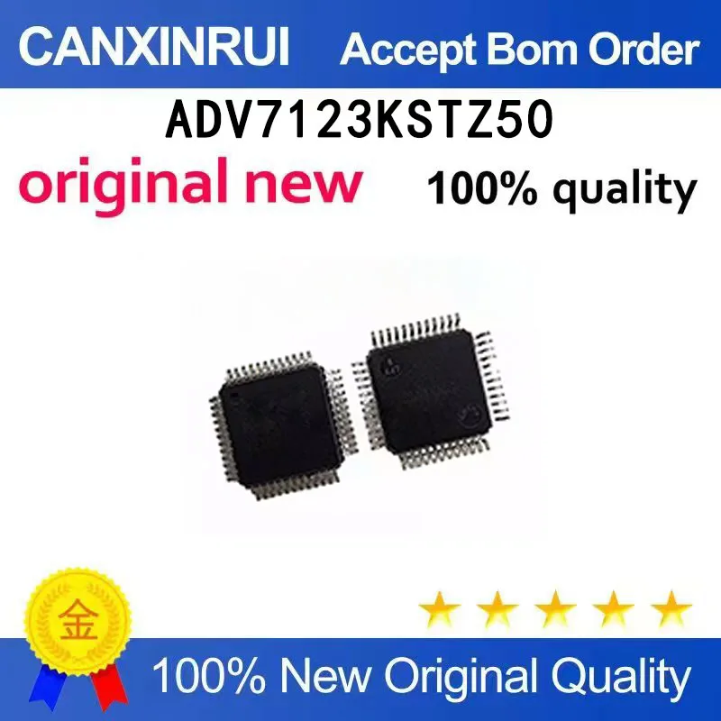 (5-100 pieces)Brand new original ADV7123KSTZ50 ADV7123 LQFP48 spot chip IC