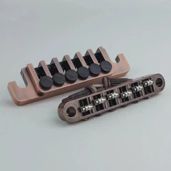 Guyker-Tune-O-Matic Roller Saddle Guitar Bridge, GM005, Vintage TP6 Tailpiece, 5Colors Available