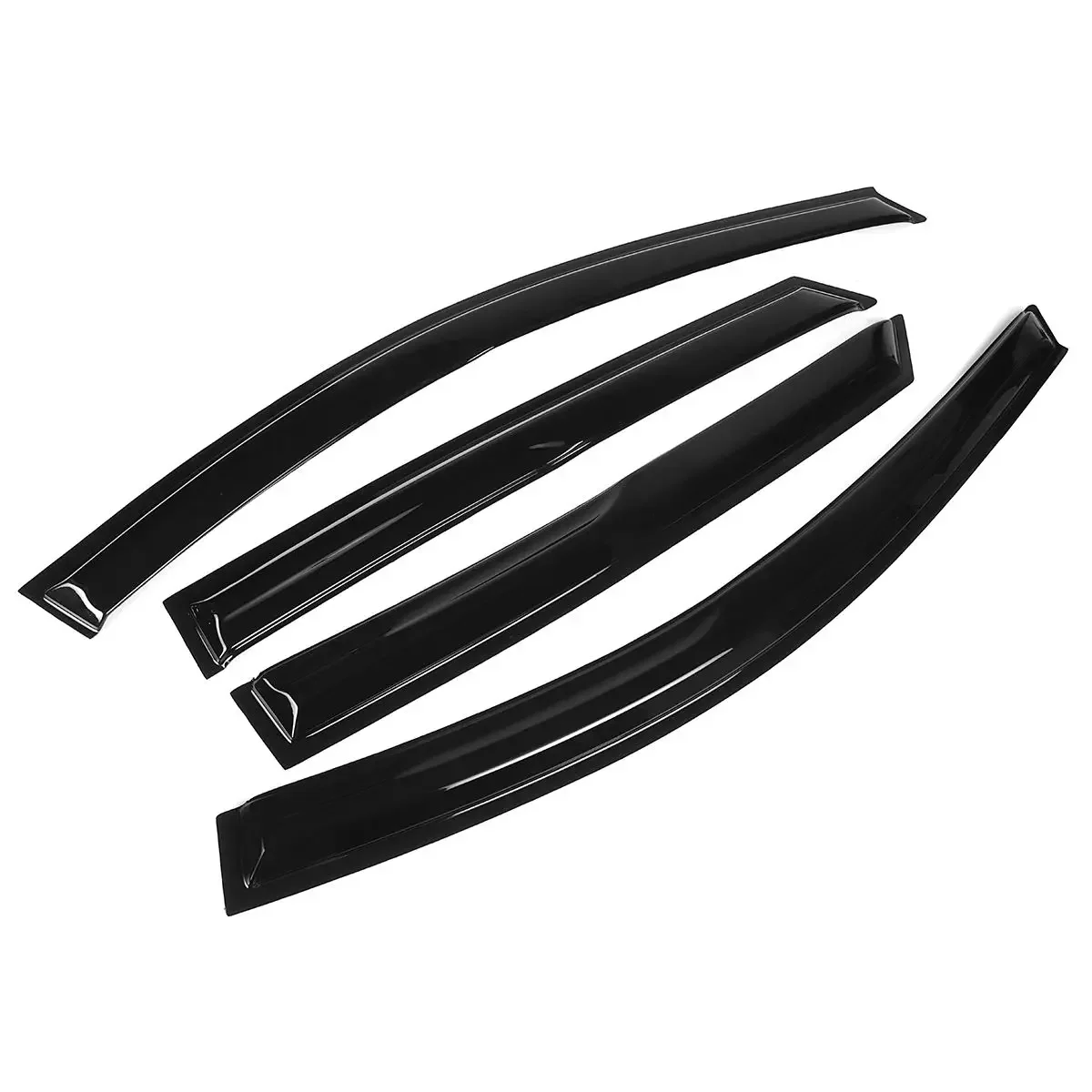 4pcs Car Window Wind Deflectors Tinted Weathershields Window Visor Rain Guard Vent Sun Shade For Hyundai IX35 Tucson 2011-2015