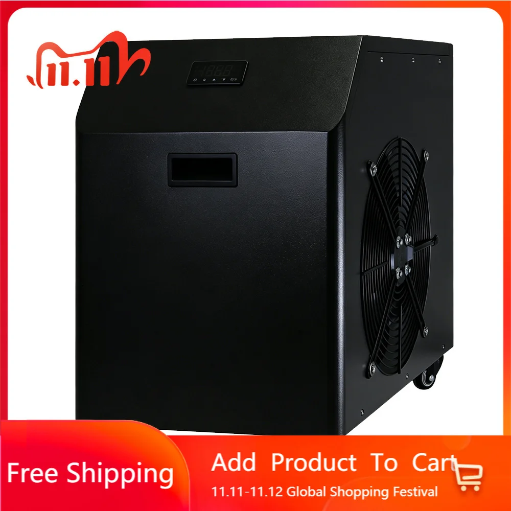 0.5h.p R410A Digital Auto Ice Bath Chiller Heater Commercial Cold Tub 0.5-3h.p