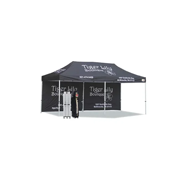 Custom Logo 30mm Frame portable 3x6 10x20 Foldable Tent Outdoor Trade Show Canopy Gazebo Tent