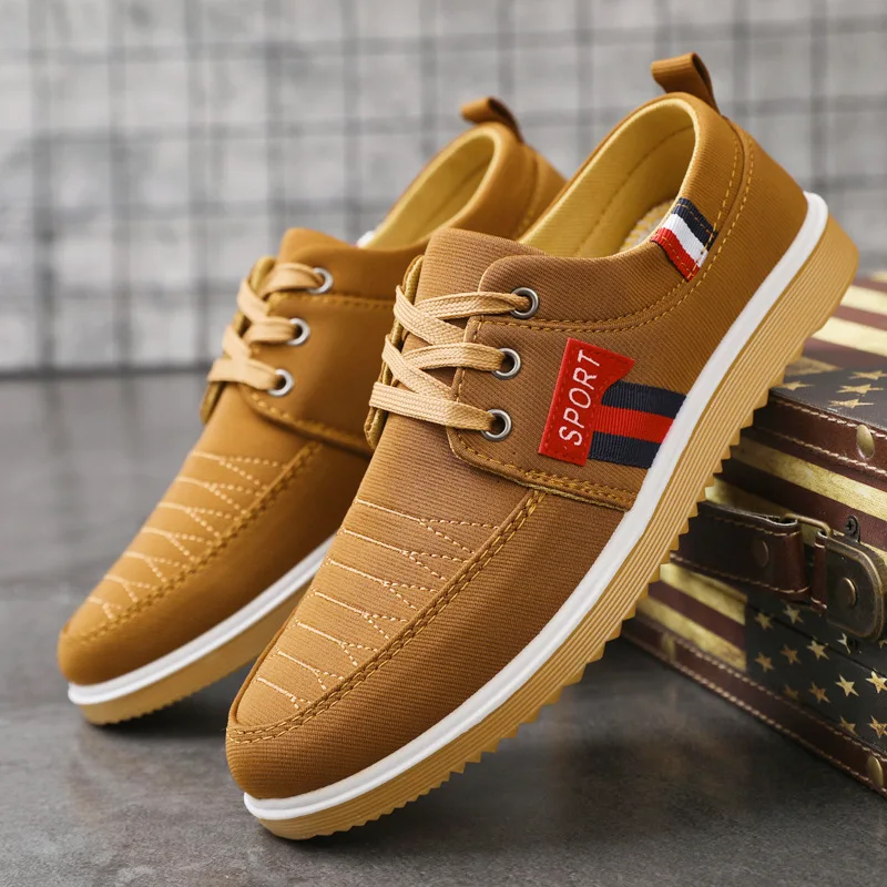 Hot Sale Men's Running Lightweight Sports Shoes Trend Casual Shoes Vulcanized Shoes Classic Fashion High Quality Canvas Shoes