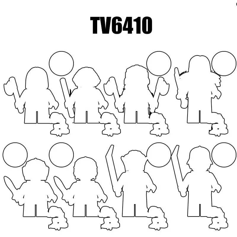 

Medieval Movie Knights Building Blocks TV6410 TV5075 TV5076 TV5077 TV5078 TV5079 TV5080 TV5081 TV5082 Educational Toys