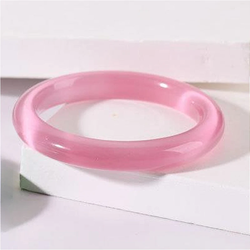 Korean Style Authentic Fine Gray Opal Bracelet Fashion Ornament Female Cat Eye Effect Is Obvious