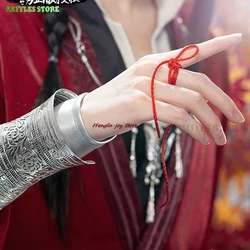 TGCF Tian Guan Ci Fu Hua Cheng Cosplay Costume Wig Huacheng Heaven Official's Blessing Anime Cosplay Red Suit Tianguancifu Hanfu