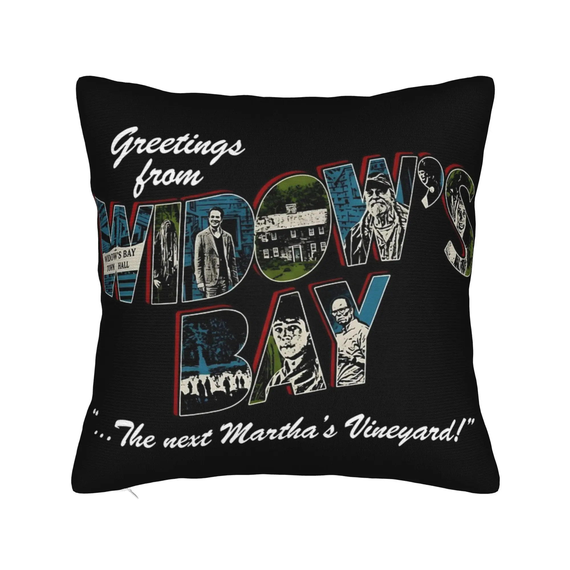 Widow's Bay Horror Movie 2026 Pillowcases Merch Printing Cushion Cover Decoration  Throw Pillow Case Cover Sofa Multiple Sizes