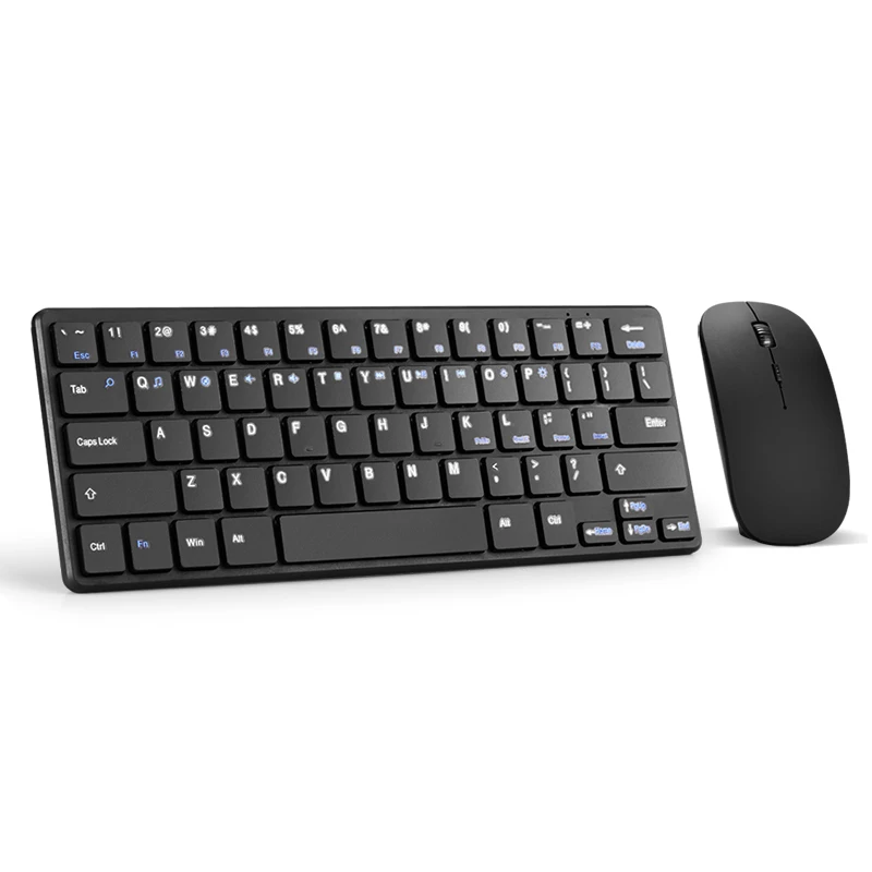 2.4G Wireless Keyboard and Mouse Combo Custom Mini USB Keyboard Mouse Set for Office & Tablet Use