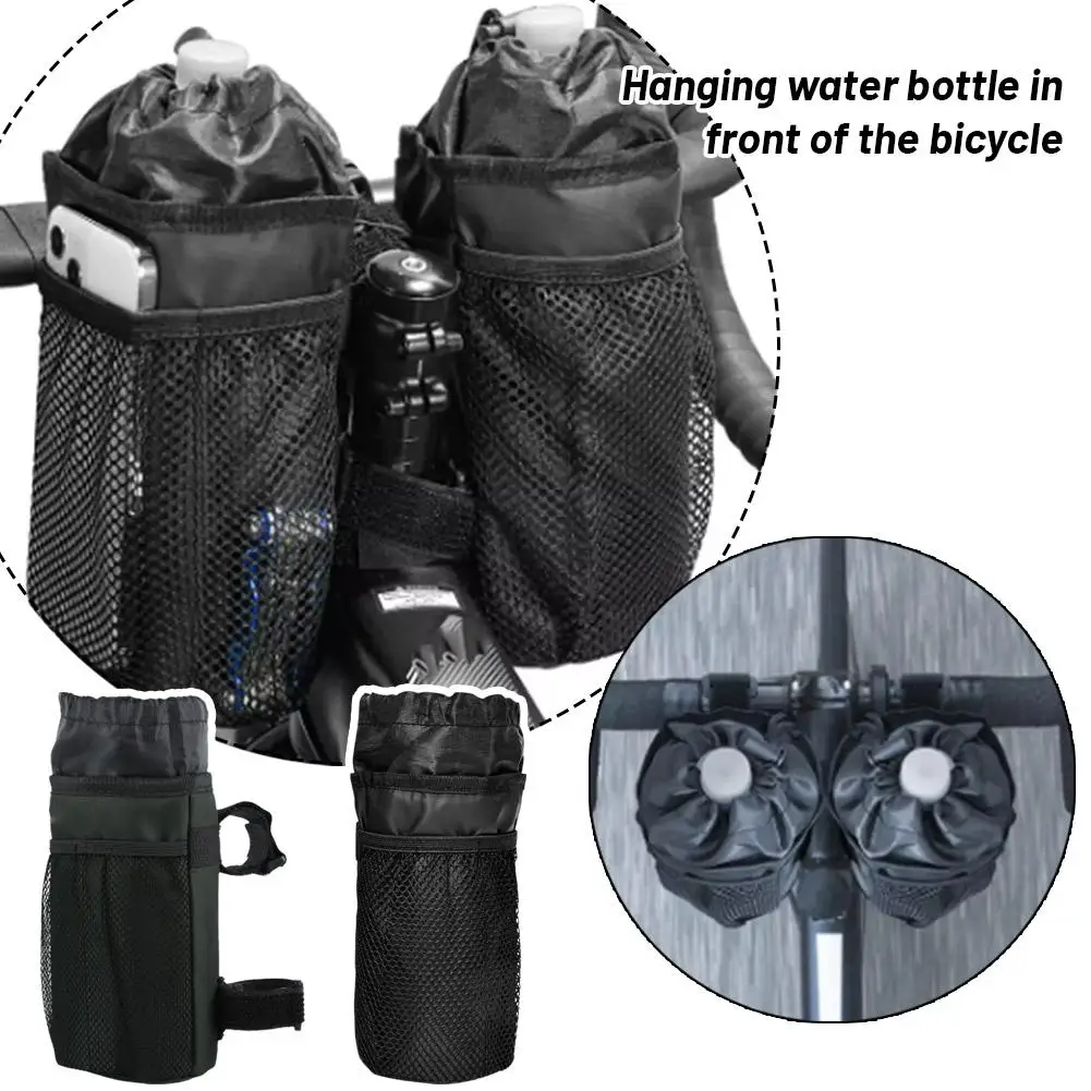 Bike Bag Portable Handlebar Multi-purpose Large Capacity Road Cycling MTB Shoulder Bags Backpack Frame Tube Bag W6N0