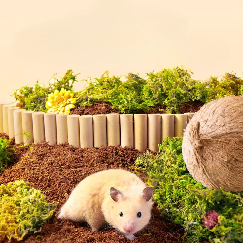 Hamster Coconut Soil Cushion Material Cage