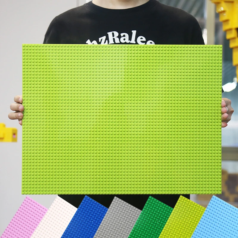 1 Stück 48*64 Punktmatrix Einseitige Grundplatte, Kompatibel mit Markenblöcken, Wand-DIY-Grundplatte, Klassische Bausteine Kinderspielzeug – Detail 3